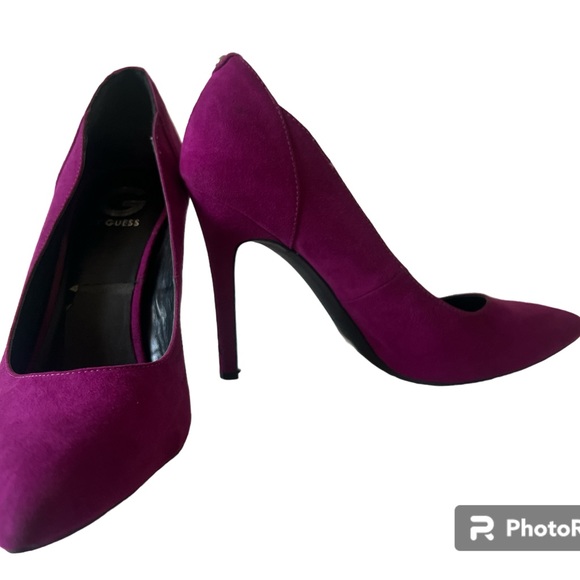 G by Guess Purple Pumps Size 9 1/2 - Picture 2 of 7